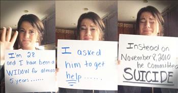 Stephanie Lembo was living the dream with her Navy husband and two sons. But her military husband was suffering with PTSD and she had no idea what to do or what was wrong. Sadly, her husband committed suicide. And now this widow has decided to commit her life to stopping this tragedy from happening to other families. This notecard testimony is powerful!