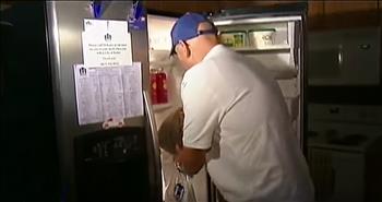 Wayne Thoden was starting a new route with Meals On Wheels the day he delivered to Brian Arbuckle's house. When he reached the home, he came upon Brian, laying face down on the floor. Wayne's quick actions saved Brian's life and he's giving all the credit to our Father in Heaven. AMEN!