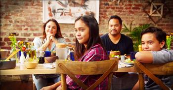 They asked three families how connected they felt to each other. Their answers broke my heart. But seeing them take time to share a meal and reconnect warmed my heart more than you could imagine! We all need to take time to stop our busy lives and tell those who mean the most to us just how much we love them!