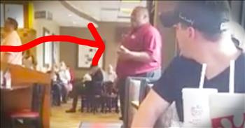 Customers at a Chick-Fil-A in Kansas were in for a treat when employee Dontarius Jamel Young stood up to sing. His rendition of Lee Greenwood's 'God Bless The USA' on Veterans Day sent chills straight up my spine. What an incredible talent!