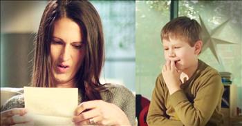 These kids finished their letter to Santa and then they wrote a very special Christmas letter. That letter was to their moms and dads, and they wrote what they really wanted for Christmas. Their parents expected the letter to be a list of toys, but what the letter really said brought these parents to tears! WOW is this powerful!