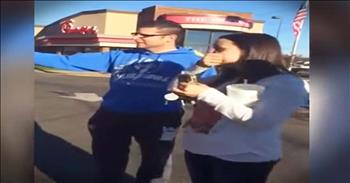 Morgan Carter's car caught on fire in a Chick-Fil-A parking lot. Stuck and unsure what to do this mom stood in horror. But what she didn't know was that God put some two guardian angels in that Chick-Fil-A, a pastor and the store manger. And the act of kindness these men thought up for this young family will move you to tears. When they told Morgan they were giving her a new car I was as shocked as she was. What a beautiful way to witness the love of God! 