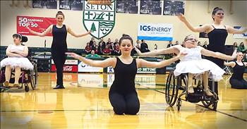 Revere Dance Studio's Wonders on Wheels Team took the floor for 1 unforgettable performance. From the second the music started playing, I was overcome with emotion. This what I call truly beautiful.