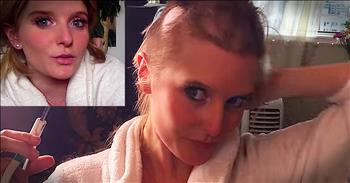 Brave Woman With Alopecia Shaves Head – SO Powerful!