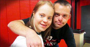 Tim Harris made history as the first man with Down Syndrome to own a restaurant. But now he is closing Tim's Place for the love of his life, Tiffany. And seeing the two of them together is the kind of love that moves you to tears! What he says at 2:03...so true!