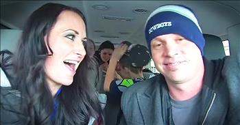 Country singer and songwriter Chad Bramlet has a new addition to his family. And when you hear this precious car pregnancy announcement for baby #9..so many feels! What an adorable moment for the whole gang!