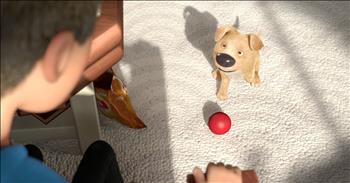 His mom came home to interrupt his video games with a box, and in it...a puppy. But when he saw this puppy was missing a leg he wanted nothing to do with him. Until the very end when this boy stood up and my heart leapt! This short film 'The Present' is such a beautiful reminder to be grateful and live in the moment!