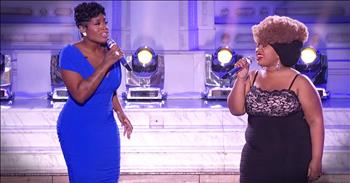 Le'Porsha Renae auditioned for American Idol and blew the judges away. But her story of escape from an abusive relationship and starting over moved me even more. And hearing their pain and hope come out in her 'Summertime' duet with Fantasia had me in tears. Um...wow!
