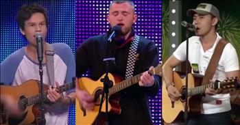 These five auditions from Got Talent around the world all gave me chills. Every single performer gave these songs their own acoustic twist and they are so good! Even the judges couldn't contain their joy. WOW!
