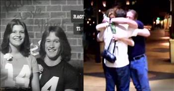 Bart And Brenda were high school sweethearts who at only 17 years old made the difficult decision to give their baby boy up for adoption. Their relationship fell apart and they went separate ways. Until they reunited, both divorced, and fell in love all over again. And they finally got to meet their son! I'm in tears!