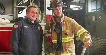 Country super star Luke Bryan decided to use his Leap Day to take some time to thank local firefighters who do so much for their city. And seeing this moment of gratitude and friendship made me so thankful for all those who risk their own lives for the rest of us!