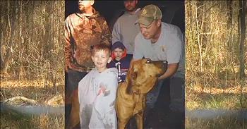 When 3-year-old Eli Alcock went missing from his home, his family was terrified. As search parties were called, Doug Downs and his hunting dog Honey volunteered to help. After combing the woods, God sent a miracle in the form of a 4-legged friend. What a beautiful moment!