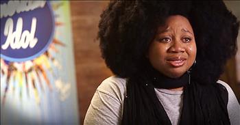 La'Porsha Renae, an American Idol finalist, overcame an abusive relationship after the birth of her daughter. She found the strength and courage to walk away. Today, she's channeling her feelings into song with an emotional performance of "No More Drama" from Mary J. Blige. What a tear-filled moment!