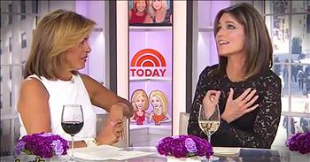 Reporter and morning television personality Savannah Guthrie has a precious baby girl named Vale. Watching her gush about her baby girl is sweet enough, but seeing her glorify God for the presence of her baby girl will really make your heart happy. She knows that every baby is a gift from God and a tiny miracle! And seeing her proclaim it on TV moved my soul!