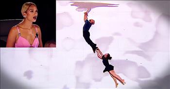 Visual dance act Another Kind Of Blue brought a special performance to the Britain's Got Talent stage. Their emotional dance was a beautiful blend of technology and talent. No wonder all the judges are on their feet. WOW!