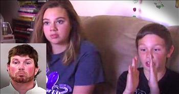 Siblings Mackenzie and Ethan were riding in the car with their dad headed to vacation when they noticed something wrong. Their dad was driving erratically and the children suspected he was drunk. Scared for their well-being Mackenzie sent a text to 911 asking for help. Police officers intercepted the vehicle at Burger King and found alcohol in the father's cup. Thankfully, the children were safe and are now residing with their mother. 