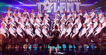 Irish Choir Leaves The Judges On Their Feet With Talented Audition