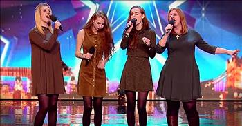 The Garnett Family, composed of Mom and her 3 daughters, left the judges amazed with their audition on Britain's Got Talent. Their soul-filled rendition Jess Glynne's 'Take Me Home' sent actual goosebumps up my arm. WOW!
