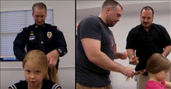 When this Dad was faced with the task of "hair-doing" for his daughter, he realized that it's a skill that many Dads don't instinctually have.  So he created a school for Dads to learn all about the art of little girl hair styling.  Ponytails or pigtails, he explains that this time together will create a bond between Dad and Daughter that can never be broken. 