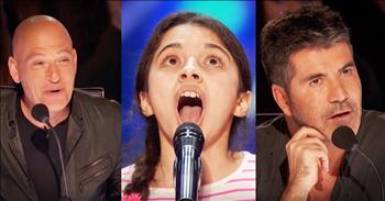 Laura Bretan is an adorable 13-year-old who has a voice you won't believe. She was so nervous to sing for the judges on America's Got Talent. But you have to hear her opera audition. This little girl has a God given talent! I mean wow I'm in tears.