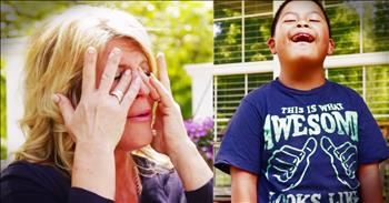 A carpenter stepped outside of his workshop and noticed a trash bag moving. He opened it and found a baby boy, Eddie. He took Eddie to the local orphanage where the Van Eerden family was visiting. And they knew God made this amazing boy for them. What this mom said at 2:41 had me in tears! you've got to hear his story!