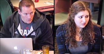 The television show 'What Would You Do' always poses difficult moral dilemmas. In this episode, customers at a local restaurant overheard a group of young girls trying to peer pressure their friend into considering an eating disorder. And what these strangers did in response restored my faith in humanity!