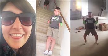 Ben Morris was diagnosed with cancer when he was just 3-years-old. Today, he's receiving the amazing news that he is finally cancer-free. And when you see his beautiful reaction...what a moment!