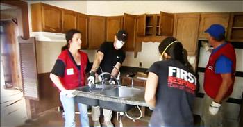 The recent floods in West Virginia devastated family after family. And while it is truly a tragedy, the way that total strangers are stepping up to help rebuild lives is beyond inspiring. Please keep praying for the people devastated by this flood! 