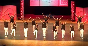 The amazing and talented TAP THIS! tap-dancing group WOWed the crowd at a recent competition. And when you see their incredible performance to Uptown Funk, there's no doubt you'll be impressed. 