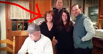 This couple wanted to announce their pregnancy in a unique way. But they never imagined a reaction like THIS. I was so glad Mom was excited for the new addition but when the couple dropped the twin bombshell...I would be on the floor in surprise too!