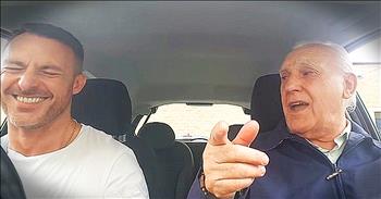 79-year-old Ted McDermott enjoyed a successful career as an entertainer known as 'The Songaminute Man' because of the many tracks he knows by heart. But in 2013, he was diagnosed with dementia. Today, Ted and his son are driving around town when a familiar tune came on the radio. And the amazing duet that happened next set my heart on fire!