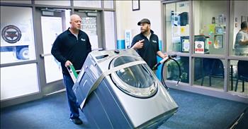 It may seem simple, but for students struggling to make ends meet doing laundry often takes a back seat to food and other supplies. With dirty clothes kids are often too embarrassed to go to school. So Whirlpool and one determined principal decided to put washers and driers into schools so that kids never have to worry about not having clean clothes. Seeing the impact it made on these student's lives will move you.
