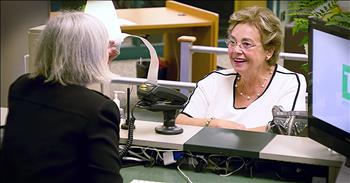 Linda's husband suffers from Alzheimer's and she serves as his 24/7 caregiver.  When TD Bank, where Linda has been a longtime customer heard about her situation, they knew they wanted to help. And when you see her reaction when they surprise her with a gift she truly deserves...wow!