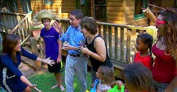 John and Kelly DeGarmo are no stranger to a full household. Over the years, they have fostered more than 50 kids with ages ranging from infant to teenager. Today, this loving family is getting a big surprise from Good Morning America. And I can't think of a more deserving family!