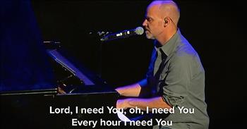 Bart Dyer (Bart+Tricia), leads a heart-stirring rendition of 'Lord I Need You' followed by a beautiful prayer of confession and salvation from Pastor Terry Smith.