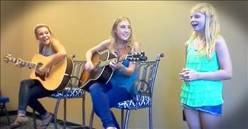 At just 6-years-old, Jaiden Huffman was diagnosed with a degnerative eye disorder. Doctors said her sight would continue to get worse, but Jaiden defied all odds and continues to thrive. Today, she's chasing her dream of becoming a country singer and recently caught the attention of country duo Maddie and Tae. When you hear this amazing performance of 'Fly'...wow!