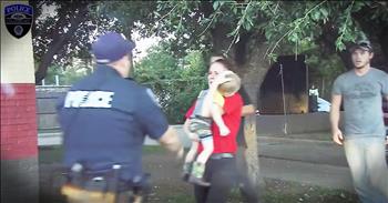 When this police officer got a call that a 3-year-old boy was unconscious he immediately jumped into action. And this hero's dashcam caught the entire scene. Seeing the relief on these parents' faces when their baby boy started breathing again definitely got the tears flowing. God bless this officer!