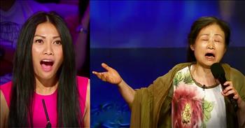 Han Bok Hee may be 55 years old but that isn't stopping her from stepping out and taking a risk at her dream. So she decided to audition for Asia's Got Talent with a beautiful Edith Piaf classic. And hearing her incredible voice and seeing the judge's surprise is amazing. Here's to living our dreams!