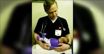 Jared Axen is a nurse with a golden voice. He wants to make sure that none of his patients feel like they are just a number. So, Jared doesn't just check on people, he actually sings to them! And seeing him singing to his patients is such a beautiful display of kindness and love. What a beautiful voice!