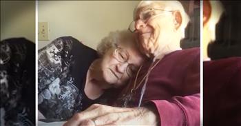Rose And Martin celebrated their 70th wedding anniversary in the sweetest way possible, with a song and a snuggle. And even though this was Martin's last anniversary on Earth, Rose will always have this beautiful memory to hold onto. So touching!