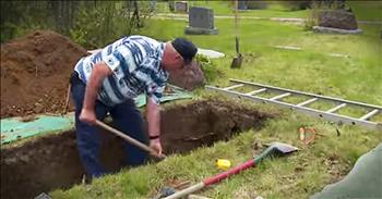 Everard Hall has been a gravedigger in Milbridge, Maine for over five decades. Everard takes great pride in his work and still digs each grave by hand. When you hear how this unconventional job has shaped Everard's life, you'll be overwhelmed with emotions. What an incredible man.