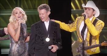 Country Artists Help Randy Travis Sing 'Forever And Ever Amen' After Stroke