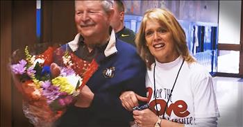 Mary Donovan is an amazing teacher in Oregon. Recently, the men from Dude Be Nice decided to team up with Mary's school to give her the recognition she truly deserves. And when you see her beautiful reaction...wow!