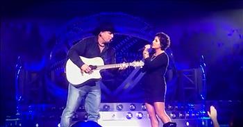 Danielle El-Jor was an aspiring singer about to audition for The Voice. Around that same time, she found out she was diagnosed with Hodgkin's lymphoma, putting her musical dreams on hold. She was recently able to meet up with country singer Garth Brooks who was touched by her story. He invited her on stage to sing the classic 'I Told You So' and you'll be blown away by this talent. God bless this brave young woman!