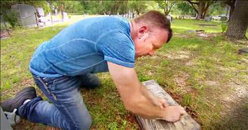 Good Samaritan Helps Keep Our Soldiers Final Resting Places Spotless