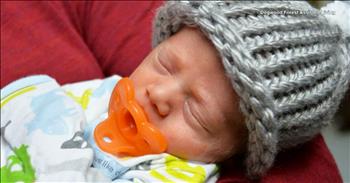 When 86-year-old Ed Moseley heard that a local hospital needed knitted caps for preemie babies in the NICU, he knew he wanted to pitch in and help. Unfortunately, Ed did not know how knit but he sat down and in 4 days he learned how to knit caps for these sweet babies. Soon, Ed had made over 300 caps to keep preemie babies warm. Hearing his story and his enthusiasm for these sweet babies will make your heart so full! God bless this wonderful giver!