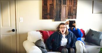 Collin hasn't been home for a long time. So he decided to plan a special surprise for his family, with help from his sister. Collin surprised his dad first and then they hid Collin away to surprise his mother. And when you see this mom's reaction after so long apart you will be truly touched. I just love this absolutely heartwarming reunion!