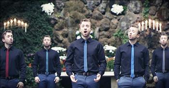 One Man Sings A Cappella 'O Come O Come Emmanuel'