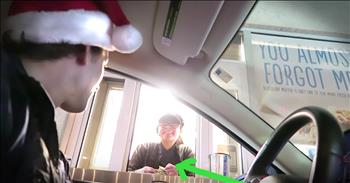 The guys at Give Back Films wanted to spread some joy this Christmas by giving back to strangers at the drive thru. So they drove to fast food joints all around town tipping the folks working  with $100. The reaction on these folk's faces is just beautiful. And what a fun way to give back and say 'thank you' this Christmas. 