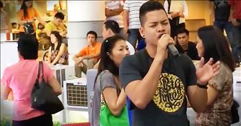 There's no doubt that Amiel Orio is a talented singer. And when you hear him sing both parts of 'The Prayer' from Celine Dion and Andrea Bocelli, you'll be absolutely amazed. I can't believe both of these voices are coming from this young man. Wow!